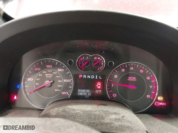 2008 Pontiac Torrent with VIN 2CKDL33F686001031, listed as a IAAI auction lot 41893938 with 198709 miles. Bid and sale history available at carsss.com. Image 7.