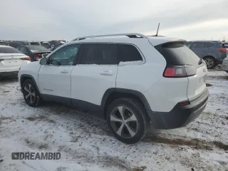 2020 Jeep Cherokee Limited with VIN 1C4PJLDB4LD652545, listed as a Copart auction lot 42247815 with 87,106 mi miles and Salvage title. Bid and sale history available at DreamBid. Image 2.