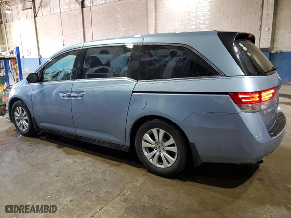 2014 Honda Odyssey EX-L with VIN 5FNRL5H60EB049552, listed as a Copart auction lot 50931785 with 228,228 mi miles and Clean Title. Bid and sale history available at carsss.com. Image 2.