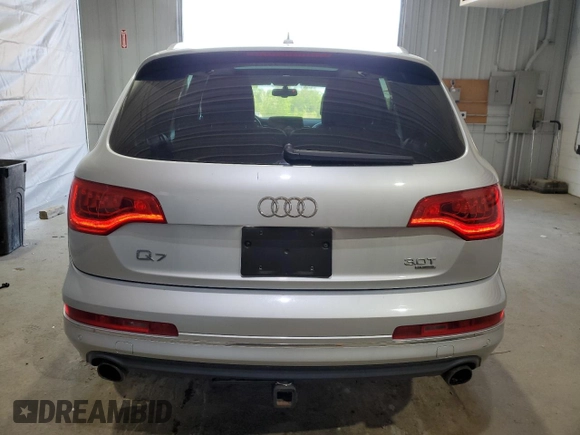 2015 Audi Q7 Premium Plus с VIN WA1LGAFE2FD020456, выставлен на аукционе Copart как лот 56035785 с пробегом 76 520 миль миль и Списание • Salvage title. История ставок и продаж доступна на DreamBid. Изображение 6.