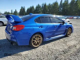 2015 Subaru WRX STI Launch with VIN JF1VA2W66F9805473, listed as a Copart auction lot 58922325 with Not provided miles and Salvage title. Bid and sale history available at DreamBid. Image 3.