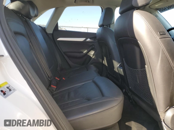 2015 Audi Q3 Premium Plus with VIN WA1BFCFSXFR009708, listed as a Copart auction lot 88982135 with 146,063 mi miles and Clean title. Bid and sale history available at DreamBid. Image 10.