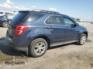2016 Chevrolet Equinox LT z VIN 2GNFLFEK3G6236066, wystawiony jako Copart lot #58181045 z przebiegiem 107 370 mil mil oraz Szkoda całkowita • Salvage title. Historia ofert i sprzedaży dostępna na DreamBid. Obrazek 3.