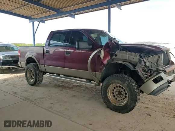 2004 Ford F-150 XLT with VIN 1FTPW14524KC55140, listed as a Copart auction lot 53708165 with 170,692 mi miles and Salvage Title. Bid and sale history available at carsss.com. Image 14.