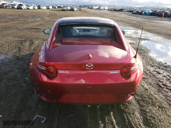 2023 Mazda MX-5 Miata RF Grand Touring with VIN JM1NDAM71P0559185, listed as a Copart auction lot 78687913 with 467 mi miles. Bid and sale history available at carsss.com. Image 6.