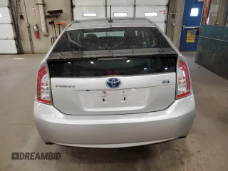 2014 Toyota Prius Four with VIN JTDKN3DU0E1743834, listed as a Copart auction lot 53026505 with 128,378 mi miles and Salvage Title. Bid and sale history available at carsss.com. Image 6.