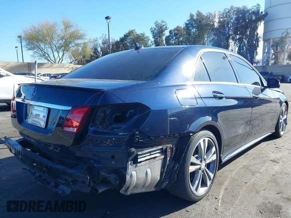 2014 Mercedes-Benz E 350 Sport with VIN WDDHF5KB0EA814346, listed as a IAAI auction lot 41768960 with 131,331 mi miles and . Bid and sale history available at DreamBid. Image 4.
