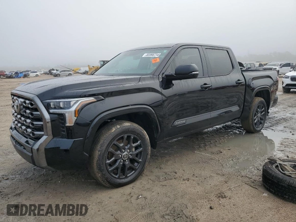 2023 Toyota Tundra 2WD Platinum with VIN 5TFNA5AB5PX026479, listed as a Copart auction lot 83395714 with 13,056 mi miles and Non Repairable. Bid and sale history available at carsss.com. Image 1.