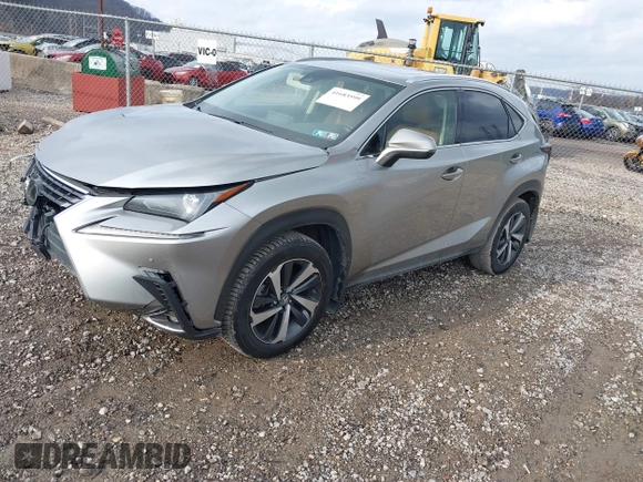2020 Lexus NX 300 with VIN JTJGARDZ9L5015299, listed as a IAAI auction lot 41683599 with 51,191 mi miles and . Bid and sale history available at DreamBid. Image 17.