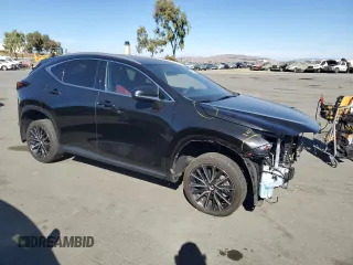 2024 Lexus NX with VIN 2T2ADCEZ5RC004741, listed as a Copart auction lot 76725814 with 13,247 mi miles and Salvage Title. Bid and sale history available at carsss.com. Image 4.