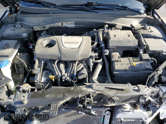 2019 Kia Optima EX with VIN 5XXGU4L17KG334350, listed as a Copart auction lot 43554635 with 55,465 mi miles and Salvage Title. Bid and sale history available at carsss.com. Image 11.