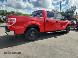 2014 Ford F-150 XL with VIN 1FTFW1CT3EFC74625, listed as a Copart auction lot 62128225 with 223,803 mi miles and Salvage title. Bid and sale history available at DreamBid. Image 3.