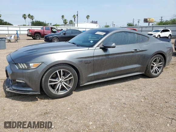 2016 Ford Mustang GT with VIN 1FA6P8CF7G5225250, listed as a Copart auction lot 54167395 with 103,151 mi miles and Salvage title. Bid and sale history available at DreamBid. Image 1.