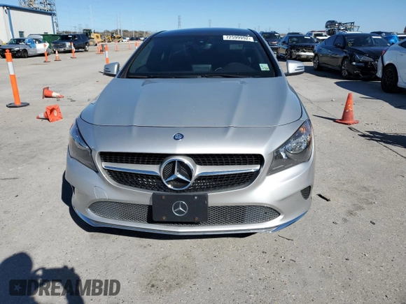 2017 Mercedes-Benz CLA with VIN WDDSJ4EB2HN468551, listed as a Copart auction lot 72599992 with 72,418 mi miles. Bid and sale history available at carsss.com. Image 5.