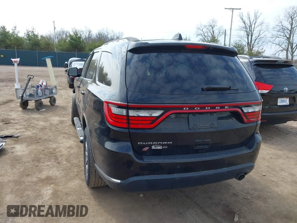 2018 Dodge Durango SXT with VIN 1C4RDJAG4JC434807, listed as a IAAI auction lot 41893271 with 94,447 mi miles and . Bid and sale history available at DreamBid. Image 3.