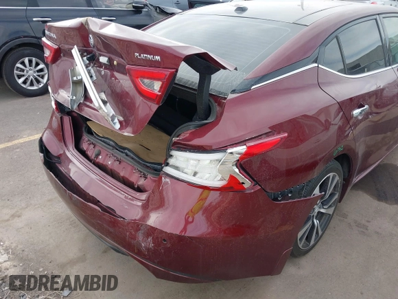 2016 Nissan Maxima SV with VIN 1N4AA6AP9GC410441, listed as a IAAI auction lot 41479069 with 74,252 mi miles and . Bid and sale history available at DreamBid. Image 18.