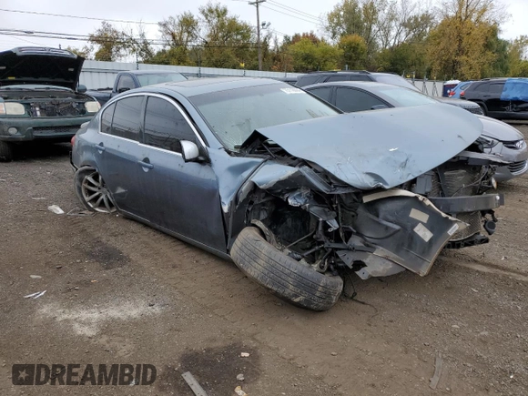 2008 Infiniti G35 x with VIN JNKBV61F38M280712, listed as a Copart auction lot 75116094 with Not Provided miles and Non Repairable. Bid and sale history available at DreamBid. Image 4.