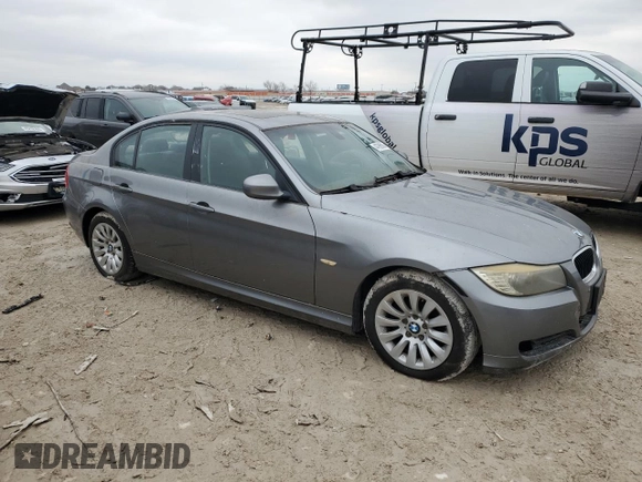 2009 BMW 3 Series 328i with VIN WBAPH77519NM28092, listed as a Copart auction lot 44768505 with 0 mi miles and Clean Title. Bid and sale history available at carsss.com. Image 4.