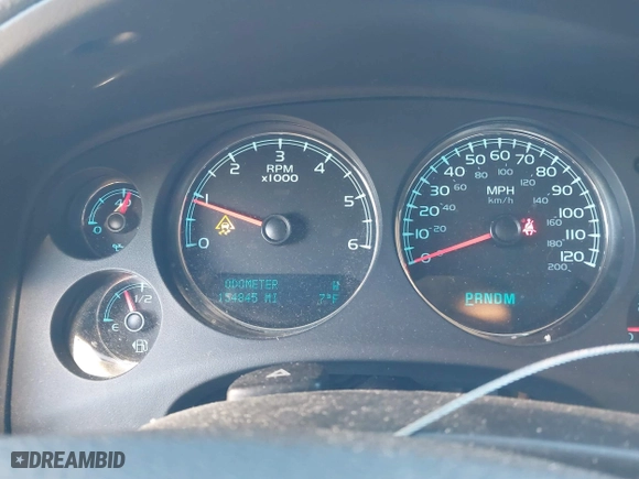 2009 Chevrolet Silverado 1500 LTZ with VIN 3GCEK33349G164495, listed as a IAAI auction lot 41311466 with 154,845 mi miles. Bid and sale history available at carsss.com. Image 7.