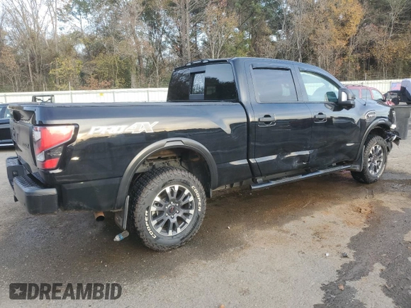 2021 Nissan Titan SV z VIN 1N6AA1FB2MN534185, wystawiony jako Copart lot #84458334 z przebiegiem 40 029 mil mil oraz Szkoda całkowita • Salvage title. Historia ofert i sprzedaży dostępna na DreamBid. Obrazek 3.