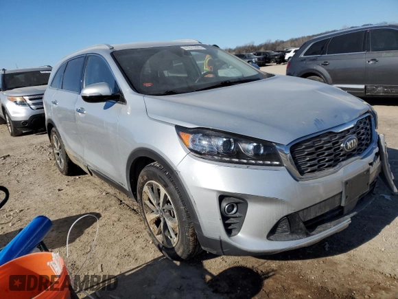 2019 Kia Sorento EX V6 with VIN 5XYPHDA53KG448836, listed as a Copart auction lot 41877205 with 88,422 mi miles and Salvage Title. Bid and sale history available at carsss.com. Image 4.