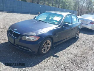 2008 BMW 3 Series 328xi with VIN WBAVC93588K037819, listed as a IAAI auction lot 41911286 with 130,808 mi miles and . Bid and sale history available at DreamBid. Image 2.