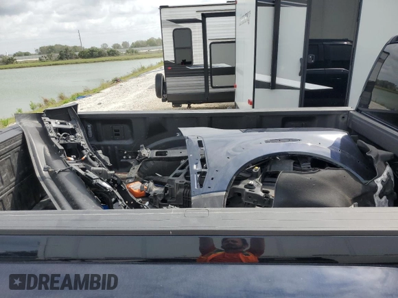 2024 Ford F-450 XL with VIN 1FT8W4DM0REC65149, listed as a Copart auction lot 47088395 with 32,521 mi miles and Salvage title. Bid and sale history available at DreamBid. Image 12.