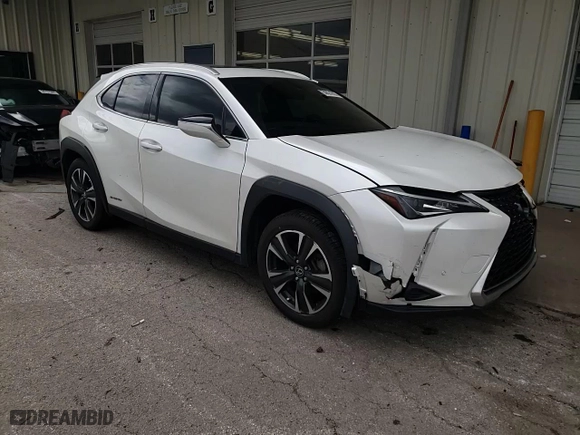 2020 Lexus UX with VIN JTHP9JBH9L2032384, listed as a Copart auction lot 50824393 with 43,709 mi miles. Bid and sale history available at carsss.com. Image 10.