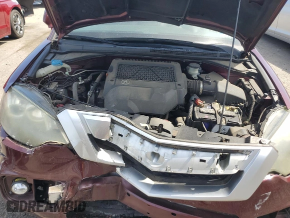 2010 Acura RDX Technology with VIN 5J8TB1H51AA005069, listed as a Copart auction lot 53668225 with 56,381 mi miles and Salvage title. Bid and sale history available at DreamBid. Image 12.