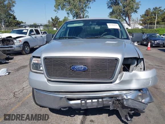 2006 Ford F-150 XLT с VIN 1FTRW14W76KD37739, выставлен на аукционе IAAI как лот 42706614 с пробегом 325 028 миль миль и . История ставок и продаж доступна на DreamBid. Изображение 12.