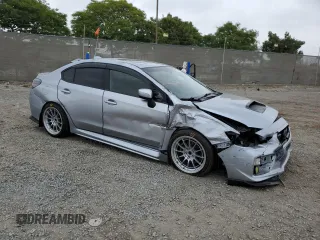 2017 Subaru WRX Premium with VIN JF1VA1F6XH9836724, listed as a Copart auction lot 58775385 with 135,483 mi miles and Salvage title. Bid and sale history available at DreamBid. Image 4.