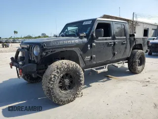 2021 Jeep Gladiator High Altitude с VIN 1C6HJTFG4ML546222, выставлен на аукционе Copart как лот 80474614 с пробегом Не указан миль и Списание • Salvage title. История ставок и продаж доступна на DreamBid. Изображение 1.