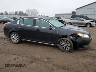 2015 Lincoln MKS with VIN 1LNHL9DK7FG606935, listed as a Copart auction lot 81991384 with 82,097 mi miles and Salvage Title. Bid and sale history available at carsss.com. Image 4.