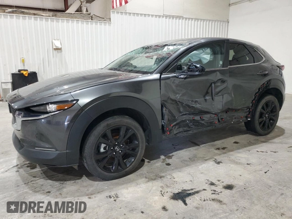 2024 Mazda CX-30 S Select Sport with VIN 3MVDMBBM2RM628913, listed as a Copart auction lot 62383245 with 33,793 mi miles and Non repairable. Bid and sale history available at DreamBid. Image 1.
