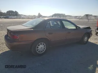 1999 Buick Century Custom with VIN 2G4WS52M3X1602094, listed as a Copart auction lot 75124974 with 166,972 mi miles and Salvage Title. Bid and sale history available at carsss.com. Image 3.