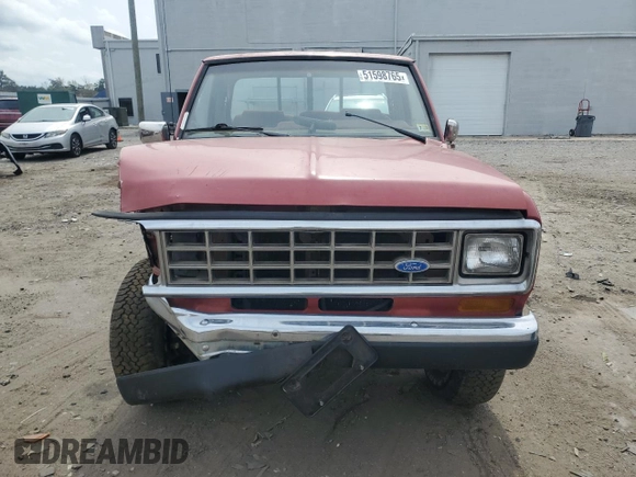 1988 Ford Ranger with VIN 1FTCR11T5JUD84093, listed as a Copart auction lot 51598765 with 16,257 mi miles and Salvage Title. Bid and sale history available at DreamBid. Image 5.
