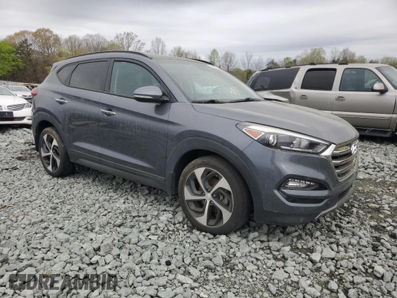 2016 Hyundai Tucson Limited with VIN KM8J33A26GU208072, listed as a Copart auction lot 51322275 with 57,946 mi miles and Clean Title. Bid and sale history available at carsss.com. Image 4.