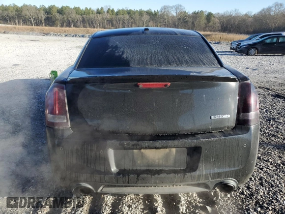 2012 Chrysler 300 SRT8 with VIN 2C3CCAFJ0CH801896, listed as a Copart auction lot 46991275 with 117,467 mi miles and Salvage Title. Bid and sale history available at carsss.com. Image 6.