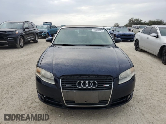 2007 Audi A4 2.0T с VIN WAUDF48H57K026025, выставлен на аукционе Copart как лот 78728964 с пробегом 109 012 миль миль и Списание • Salvage title. История ставок и продаж доступна на DreamBid. Изображение 5.
