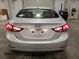 2016 Hyundai Elantra SE with VIN 5NPDH4AE4GH704131, listed as a Copart auction lot 60985065 with 88,682 mi miles and Salvage title. Bid and sale history available at DreamBid. Image 6.