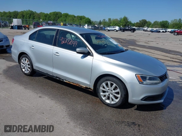 2011 Volkswagen Jetta SE with VIN 3VWDZ7AJ6BM346719, listed as a IAAI auction lot 42287049 with 179,837 mi miles and . Bid and sale history available at DreamBid. Image 1.