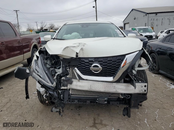 2022 Nissan Murano S with VIN 5N1AZ2AS8NC118871, listed as a Copart auction lot 87410044 with 0 mi miles and Non Repairable. Bid and sale history available at carsss.com. Image 5.