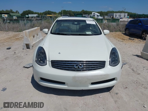 2004 Infiniti G35 Coupe w/Leather with VIN JNKCV54E64M812708, listed as a IAAI auction lot 42006119 with 170,543 mi miles. Bid and sale history available at carsss.com. Image 6.