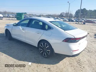 2024 Honda Accord Touring with VIN 1HGCY2F86RA029204, listed as a IAAI auction lot 41476186 with Not provided miles and . Bid and sale history available at DreamBid. Image 3.
