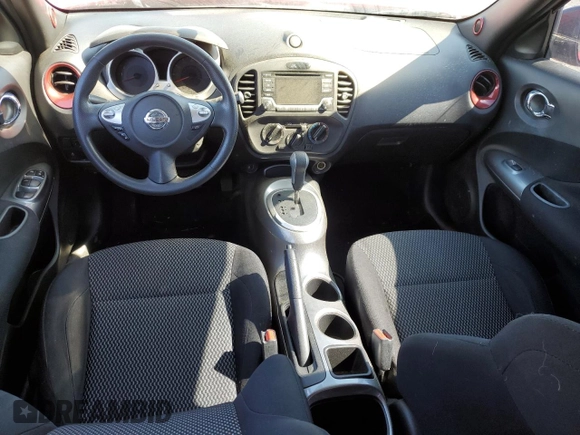2015 Nissan Juke SV with VIN JN8AF5MVXFT557323, listed as a Copart auction lot 56647975 with Not provided miles and Clean title. Bid and sale history available at DreamBid. Image 8.