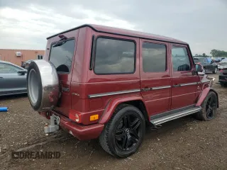 2014 Mercedes-Benz G-Class G 63 AMG with VIN WDCYC7DF4EX220882, listed as a Copart auction lot 60529044 with 91,510 mi miles and Salvage Title. Bid and sale history available at carsss.com. Image 3.