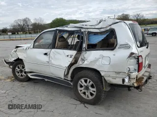 2003 Lexus LX with VIN JTJHT00W533533590, listed as a Copart auction lot 51649355 with 266,680 mi miles and Non Repairable. Bid and sale history available at carsss.com. Image 2.
