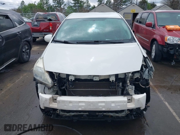2013 Toyota Prius Two with VIN JTDZN3EU7D3263919, listed as a IAAI auction lot 41865787 with 125,594 mi miles and . Bid and sale history available at carsss.com. Image 12.