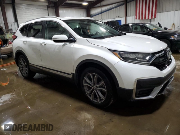 2021 Honda CR-V Touring z VIN 5J6RW2H96ML015699, wystawiony jako Copart lot #60616475 z przebiegiem 46 297 mil mil oraz Szkoda całkowita • Salvage title. Historia ofert i sprzedaży dostępna na DreamBid. Obrazek 4.