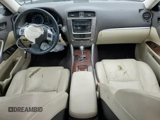 2011 Lexus IS 250 with VIN JTHCF5C20B5047491, listed as a Copart auction lot 61345255 with 118,407 mi miles and Salvage title. Bid and sale history available at DreamBid. Image 8.